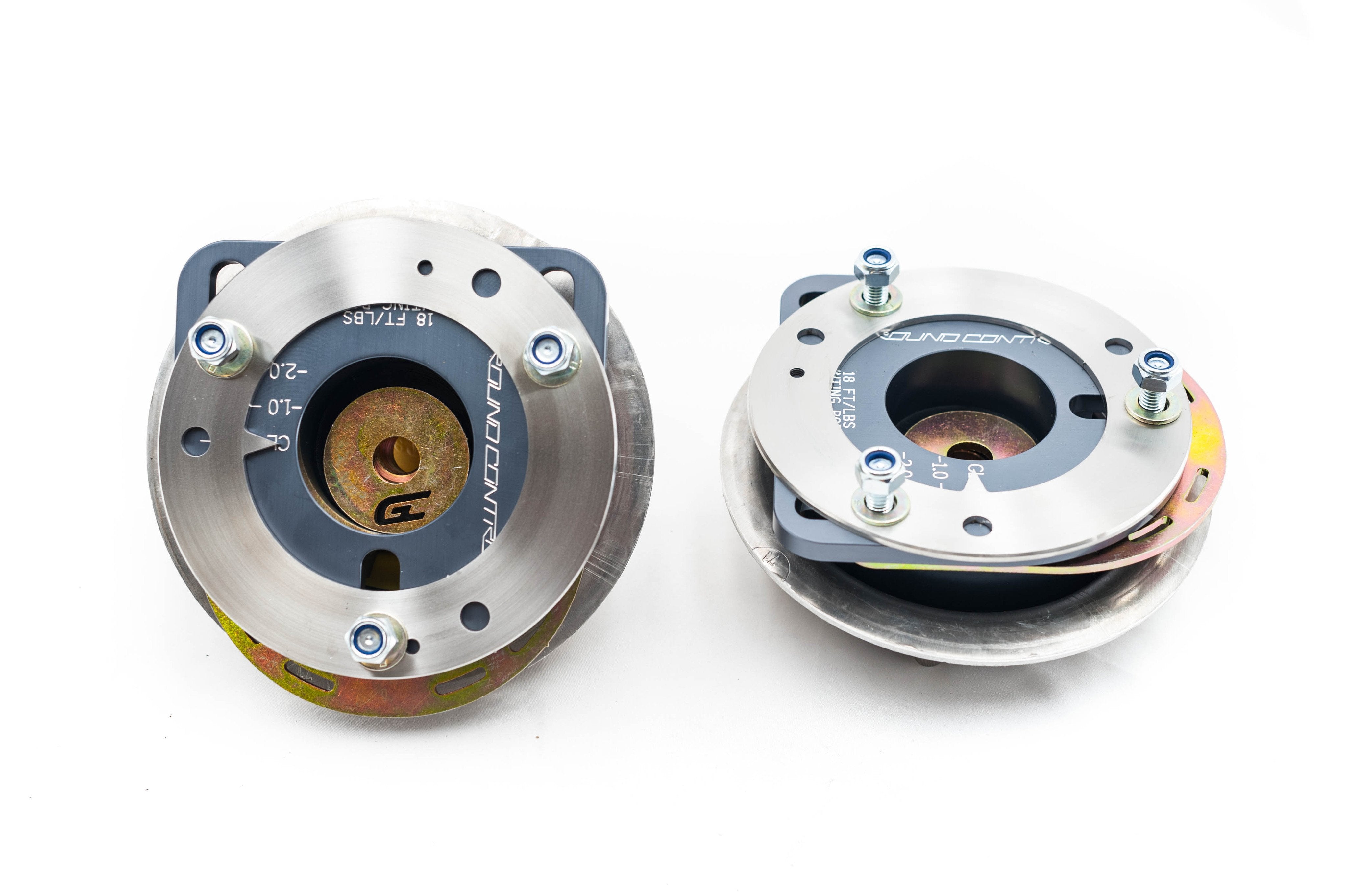 Ground Control BMW E46 Camber/Caster Plate-STREET (Pair)