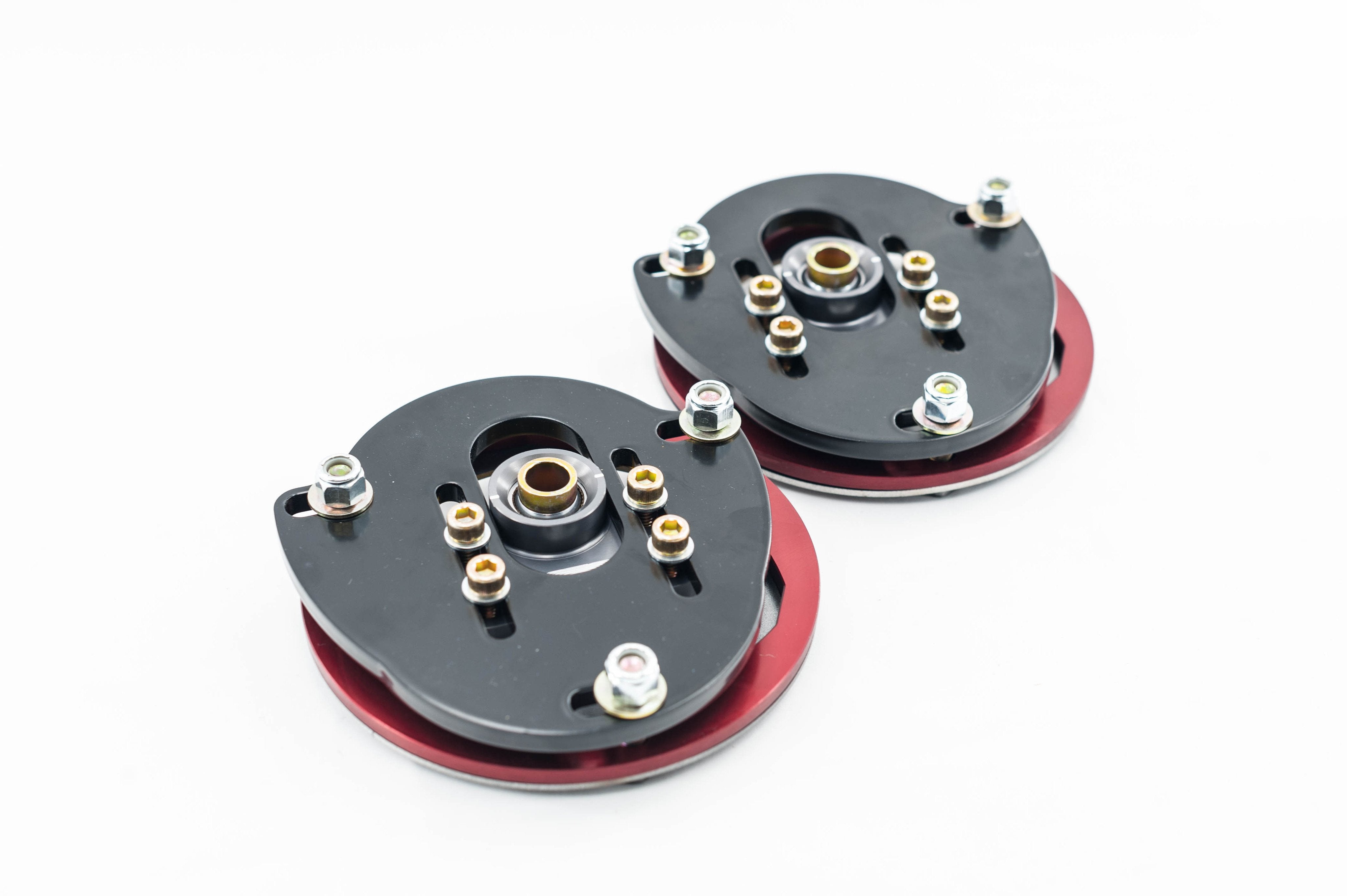 Ground Control Camber/Caster Plates, 2003-2007 Mitsubishi Evo 8 & 9 (Pair)