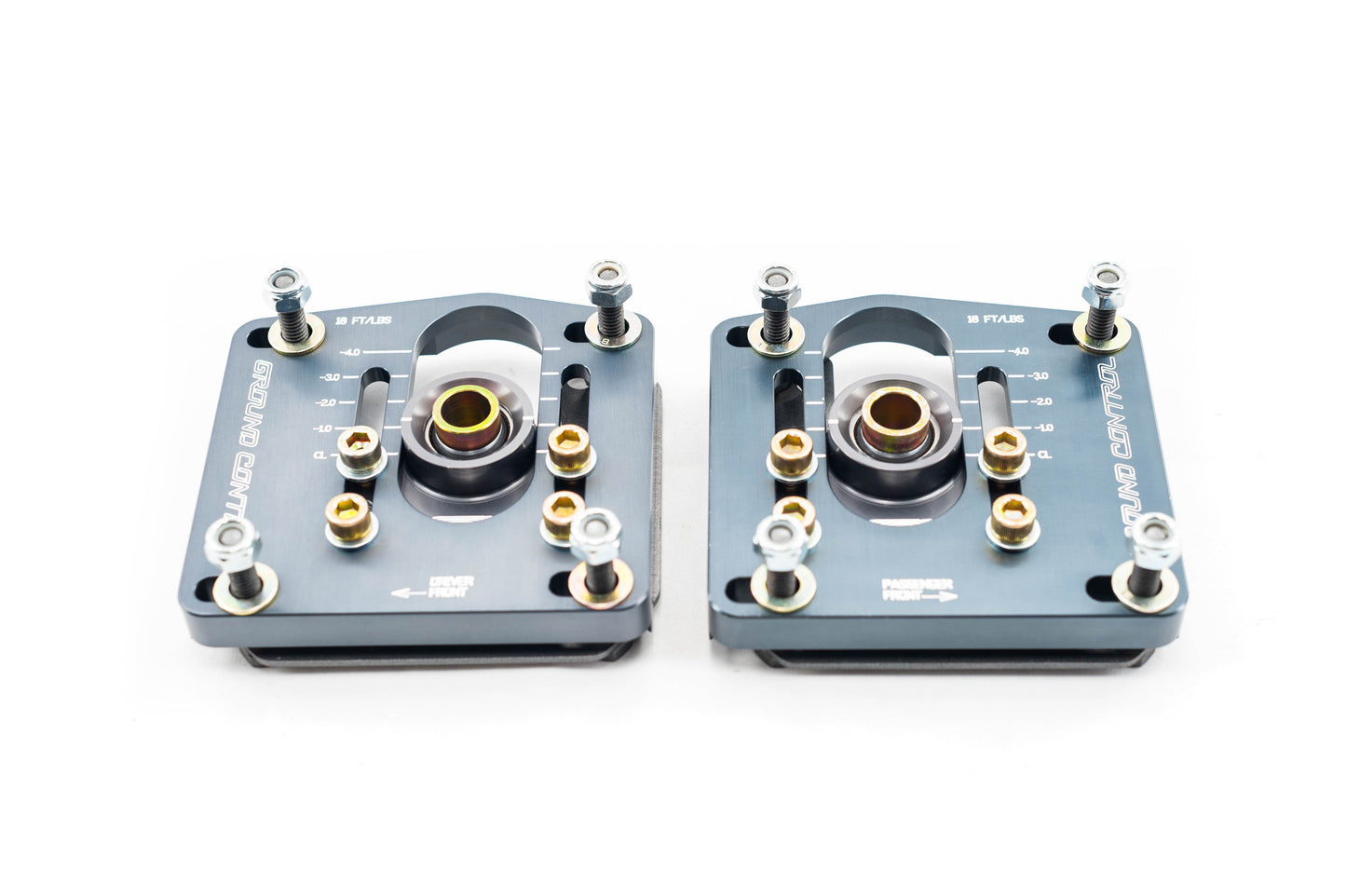 Ground Control Top Mount Camber/Caster Plate VW (Pair)