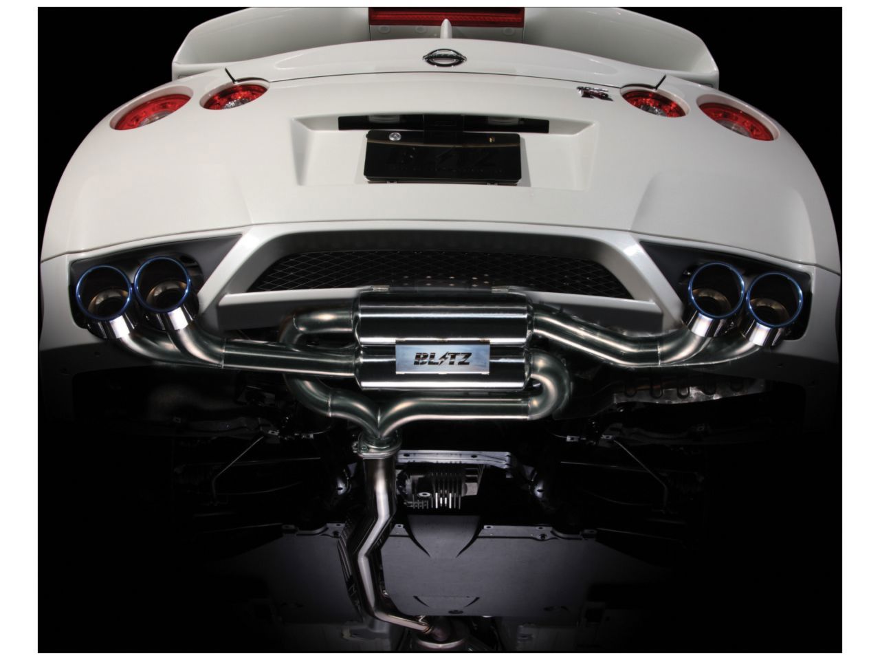 Blitz Catback Exhaust System Nur-Spec C-Ti Nissan GT-R R35 VR38DETT