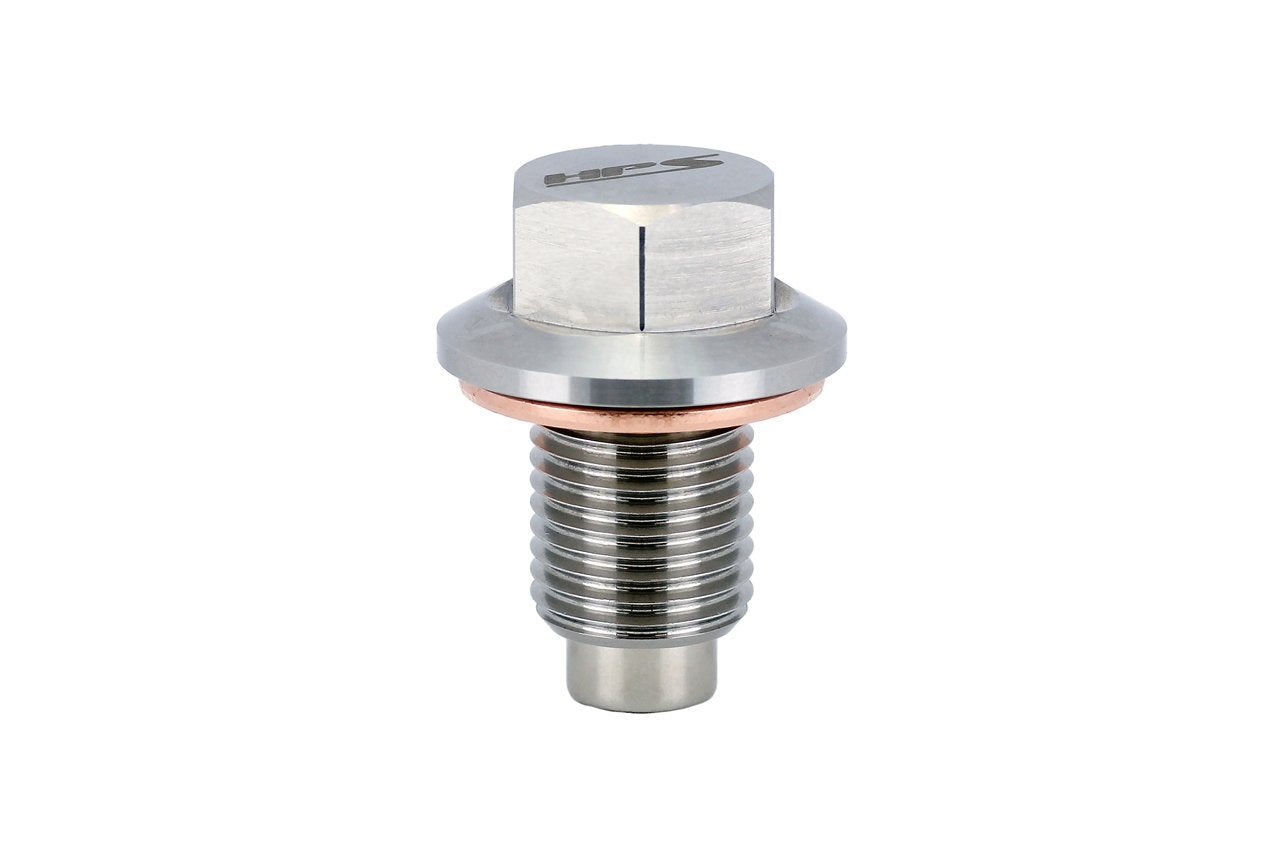 HPS Stainless Steel Magnetic Oil Drain Plug Bolt for Toyota differentials, manual gearboxes, transaxles, transfer cases