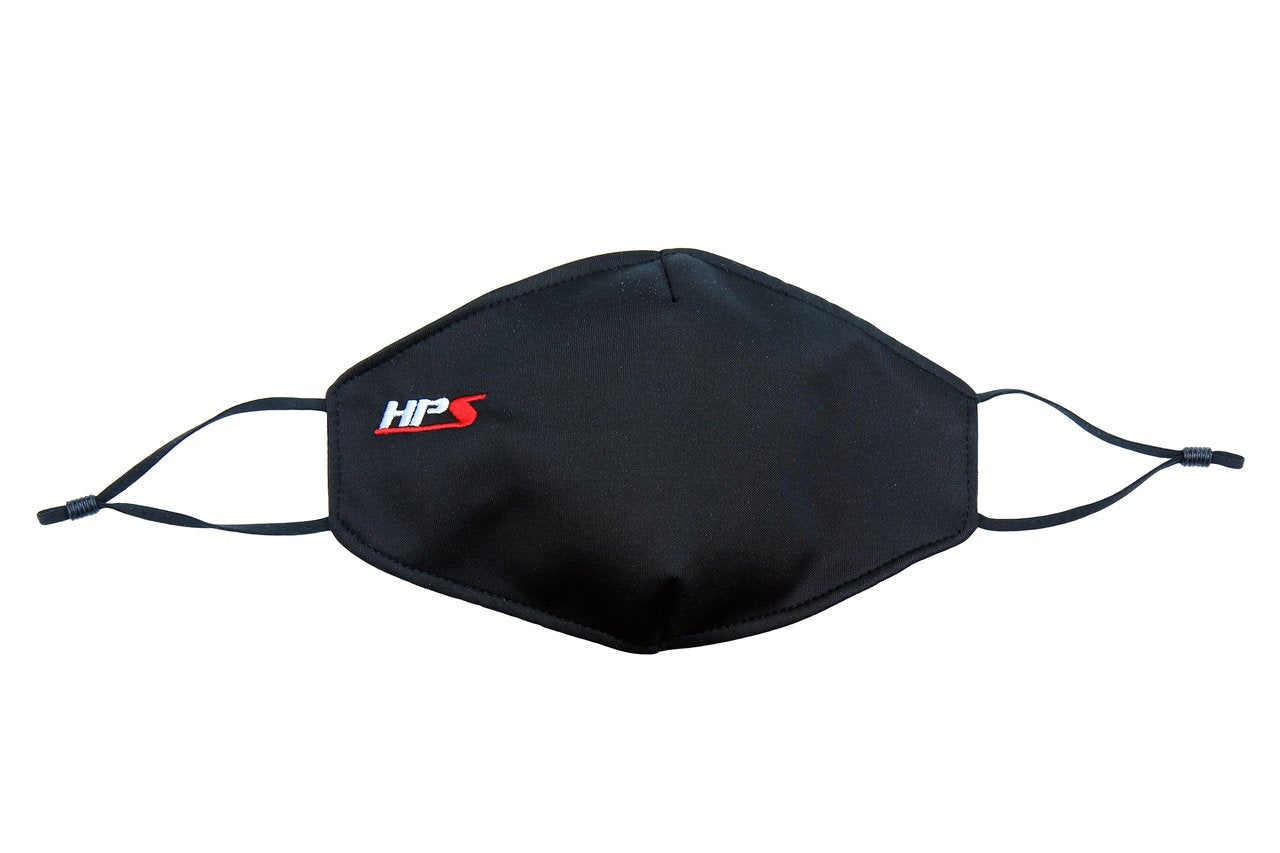 HPS Washable Face Mask Black - 2 Pieces Pack