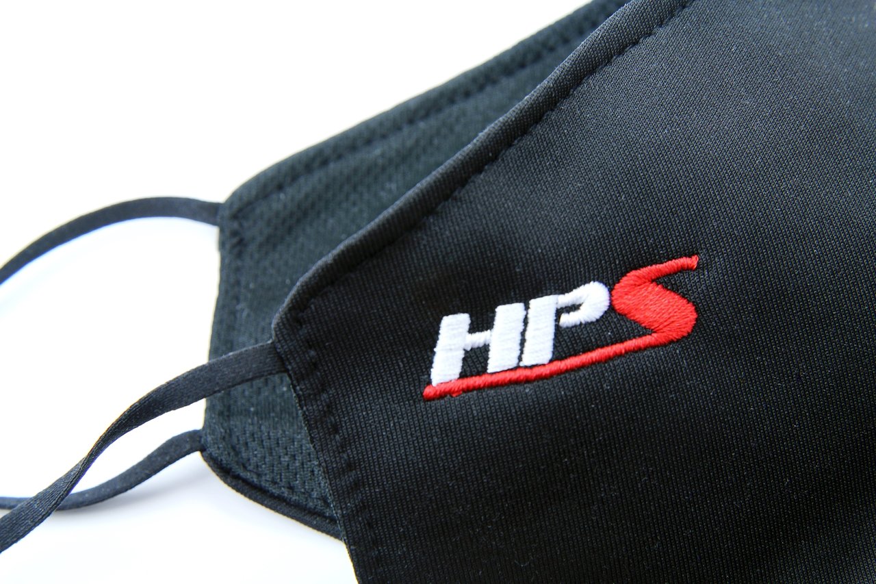 HPS Washable Face Mask Black - 2 Pieces Pack