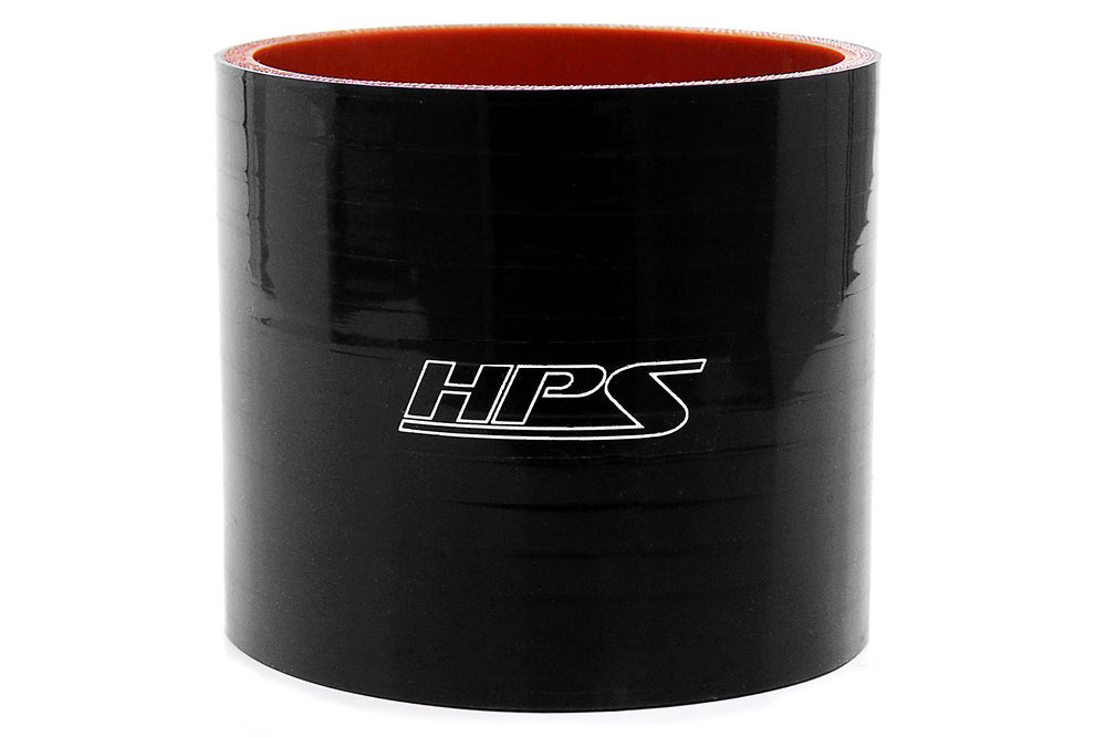 HPS 2-1/2" (63mm) Silicone Straight Coupler Hose, High Temperature 4-ply Reinforced