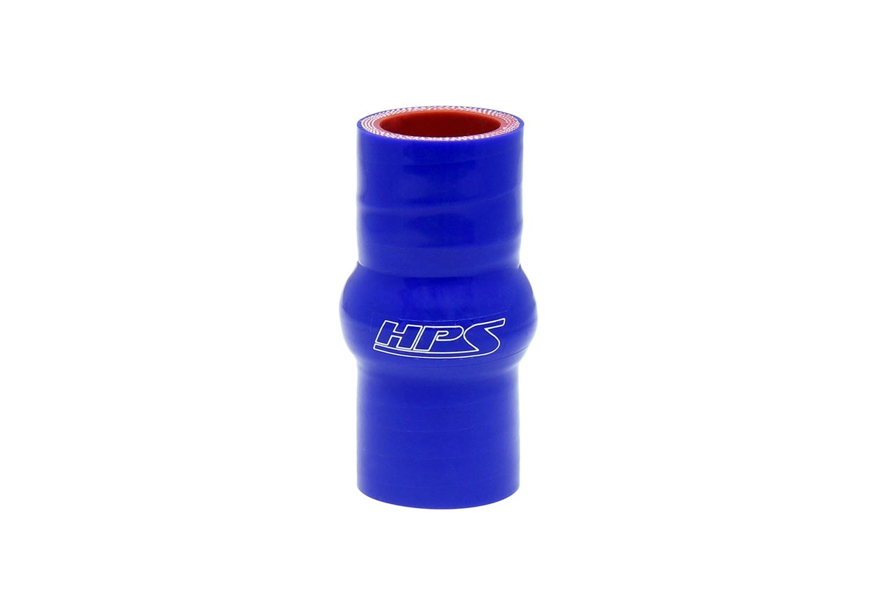 HPS High Temp Reinforced Silicone Single Hump Coupler Hose, Max. Temperature 350F, Blue