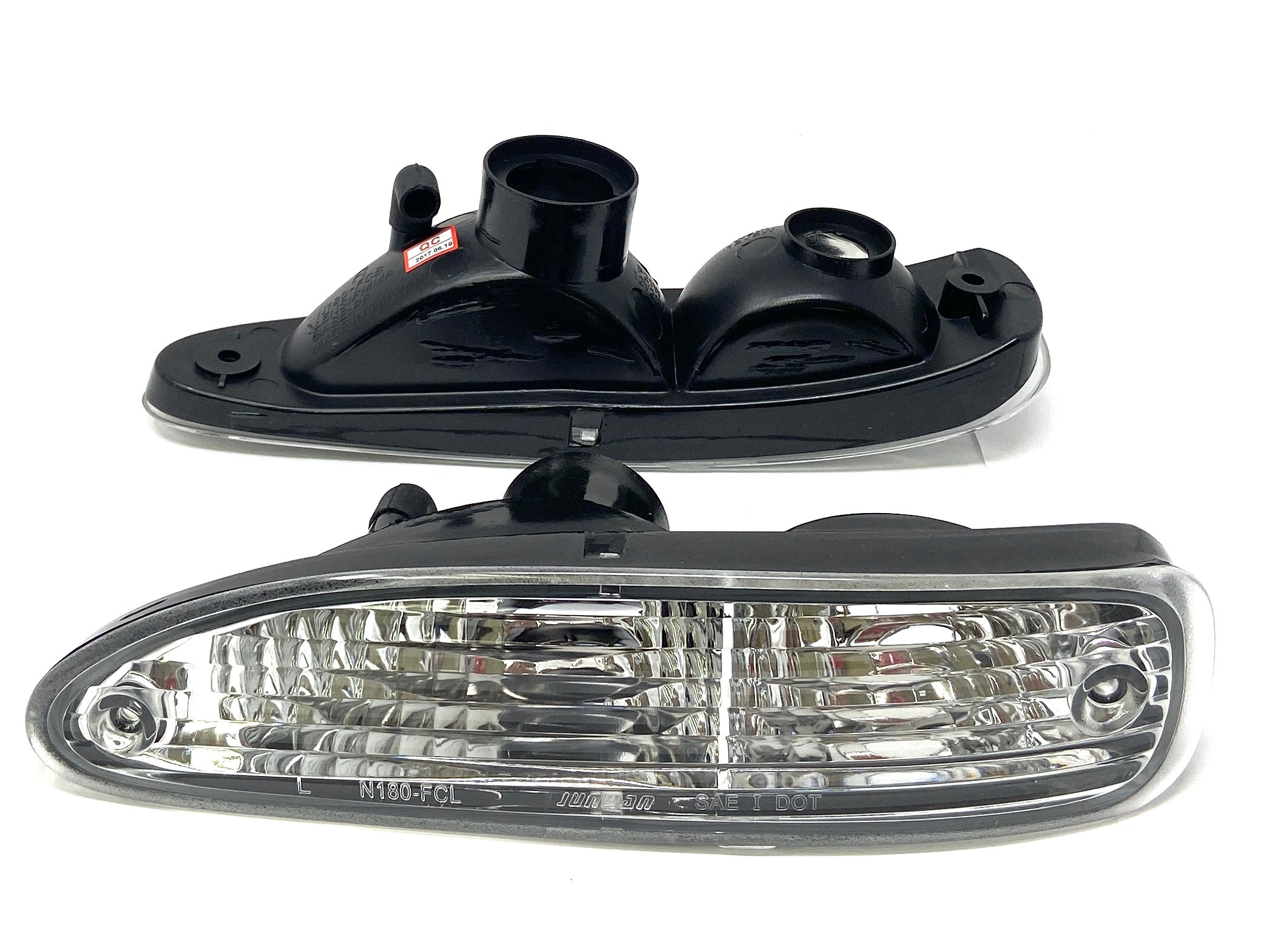 Front Crystal Clear Turn Signal Lights Nissan S13 180SX Chuki