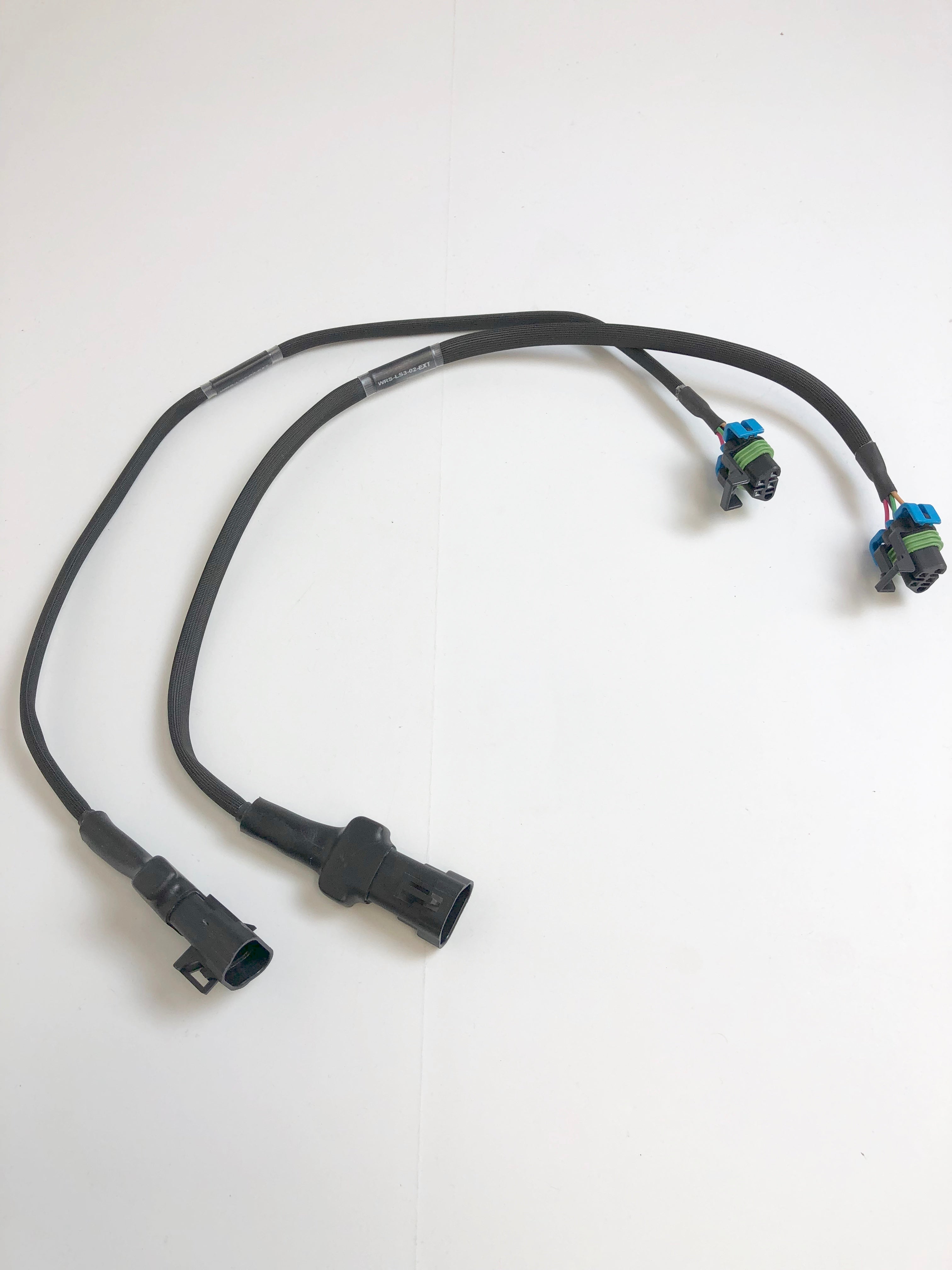 Wiring Specialties LS3 / LS7 O2 Oxygen Sensor Extension Pair - TRAPEZOID PLUG