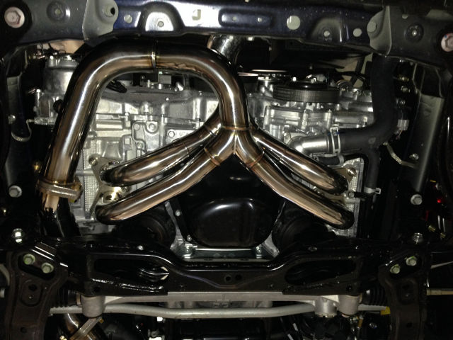 APEXi Stainless Steel Header Over Pipe Catted Front Pipe Combo FR-S BRZ FT86