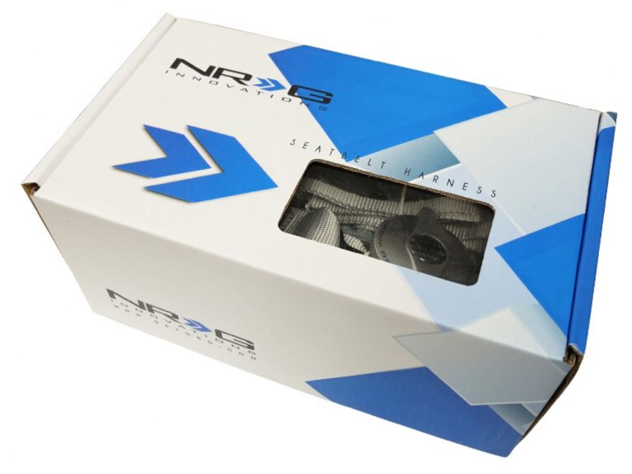 NRG 5 Pt 3inch Seat Belt Harness / Cam Lock- Silver