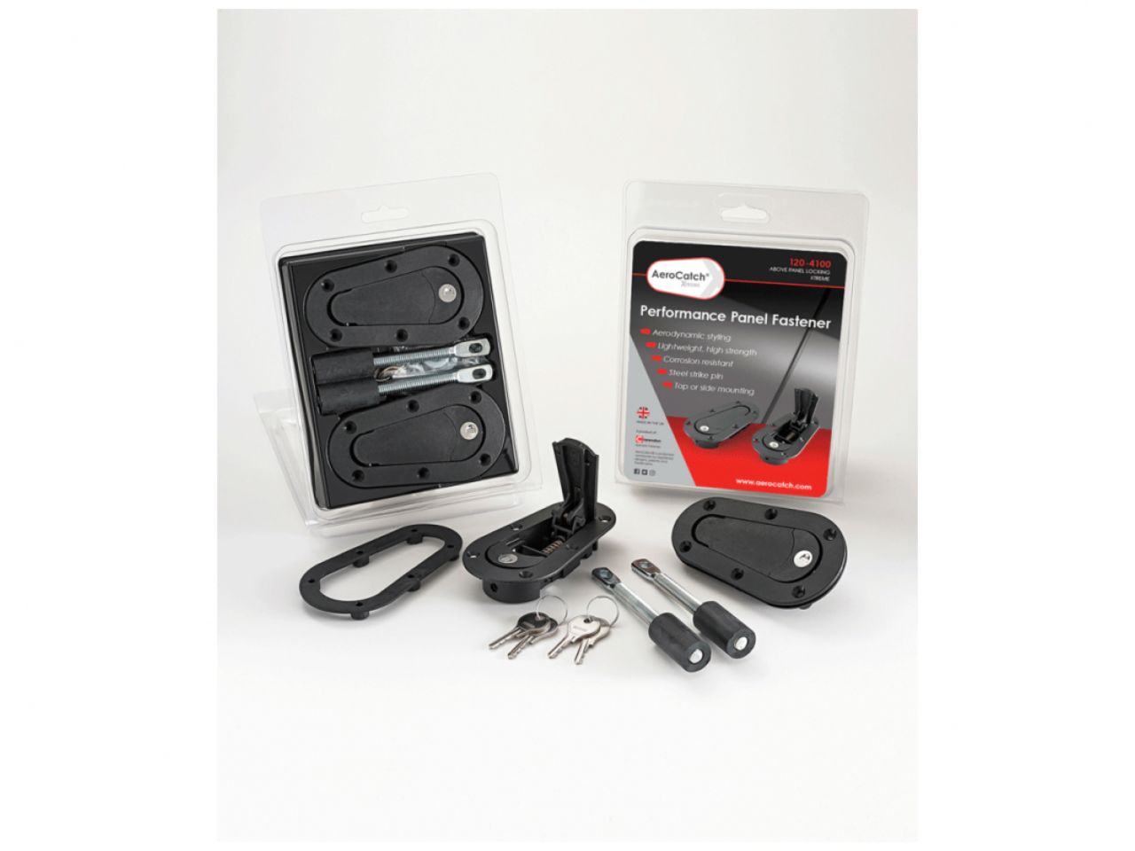 Aerocatch Universal Hood Latches 120-4100 Item Image