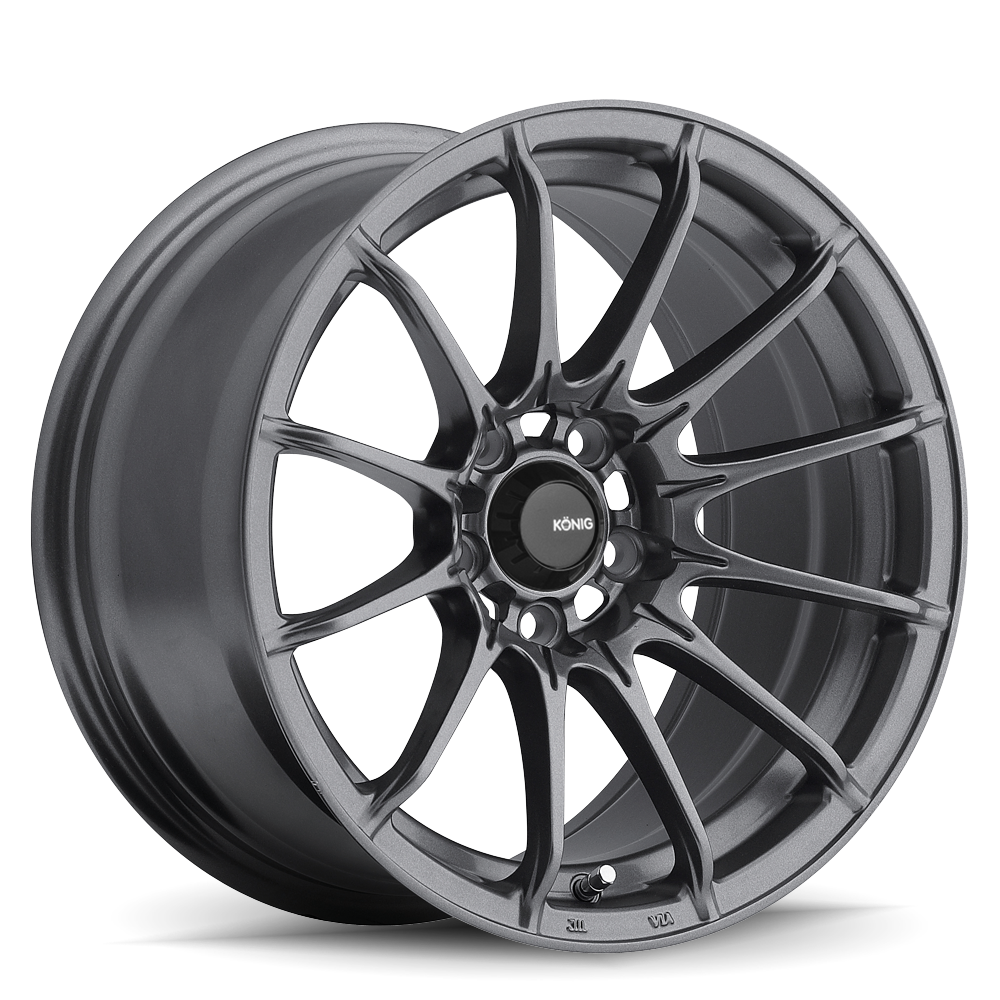 Konig Dial In Wheel Matte Grey 15x7 +35 4x100