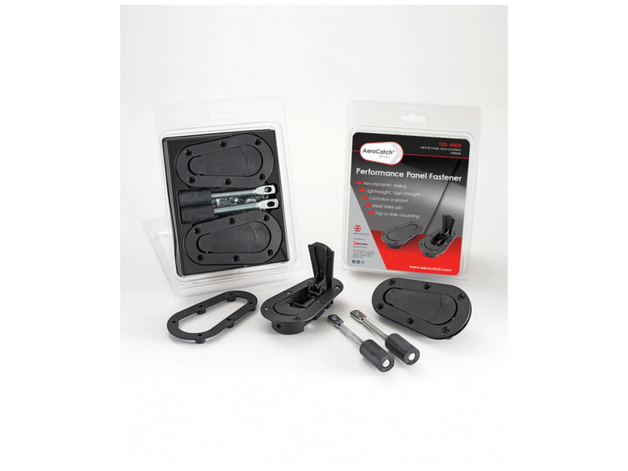 Aerocatch Universal Hood Latches 120-4000 Item Image