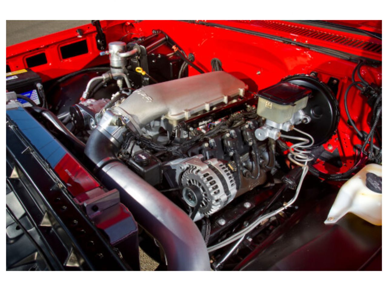 Holley Mid-Rise Intake - GM LS1/LS2/LS6 w/ 105mm Top