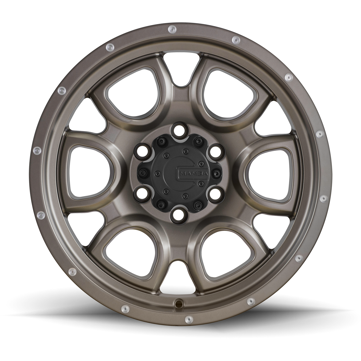 Mamba M19 Wheel Bronze w/ Drill Holes 17x9 0 6x135