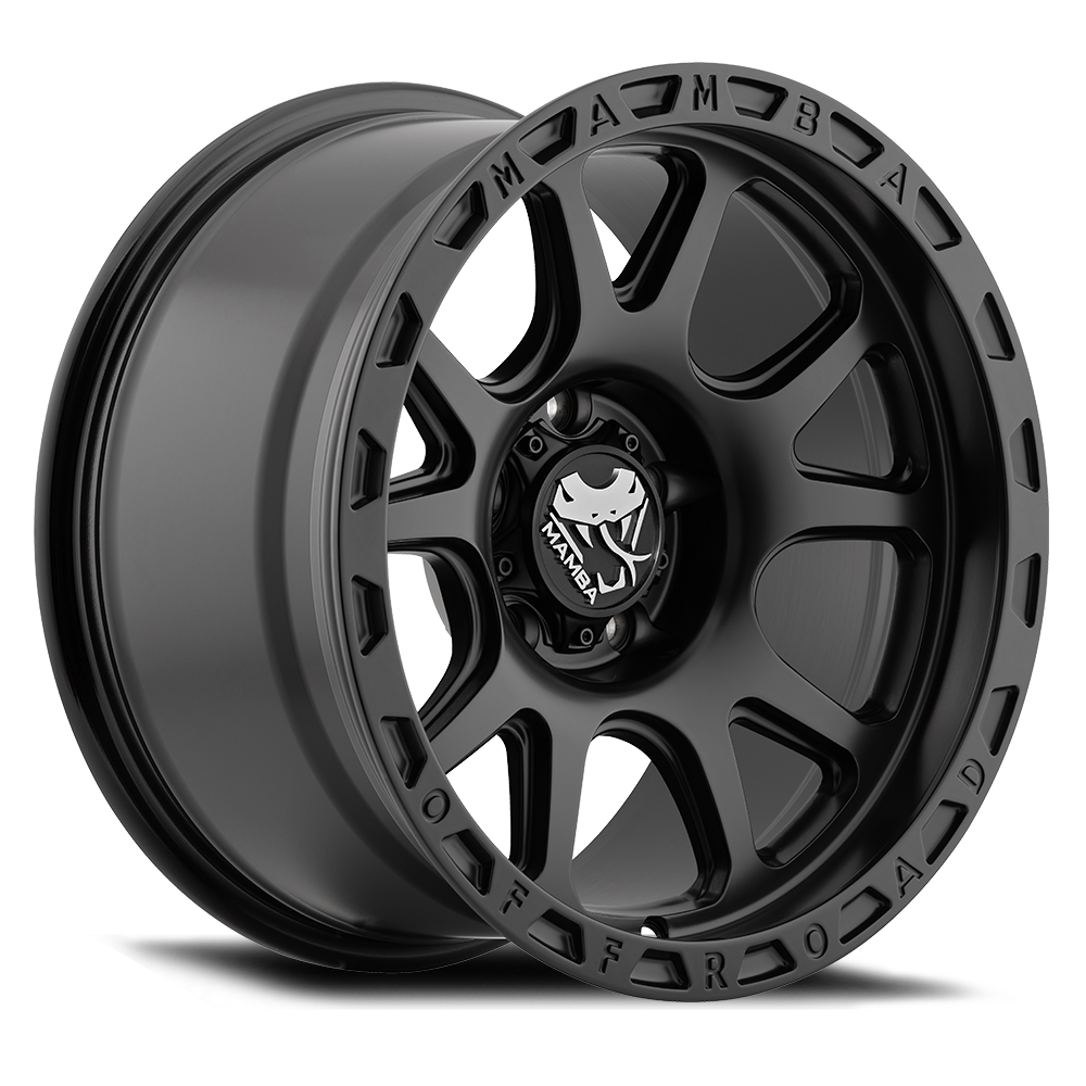 Mamba M27 Wheel Matte Black 17x9 +12 6x135