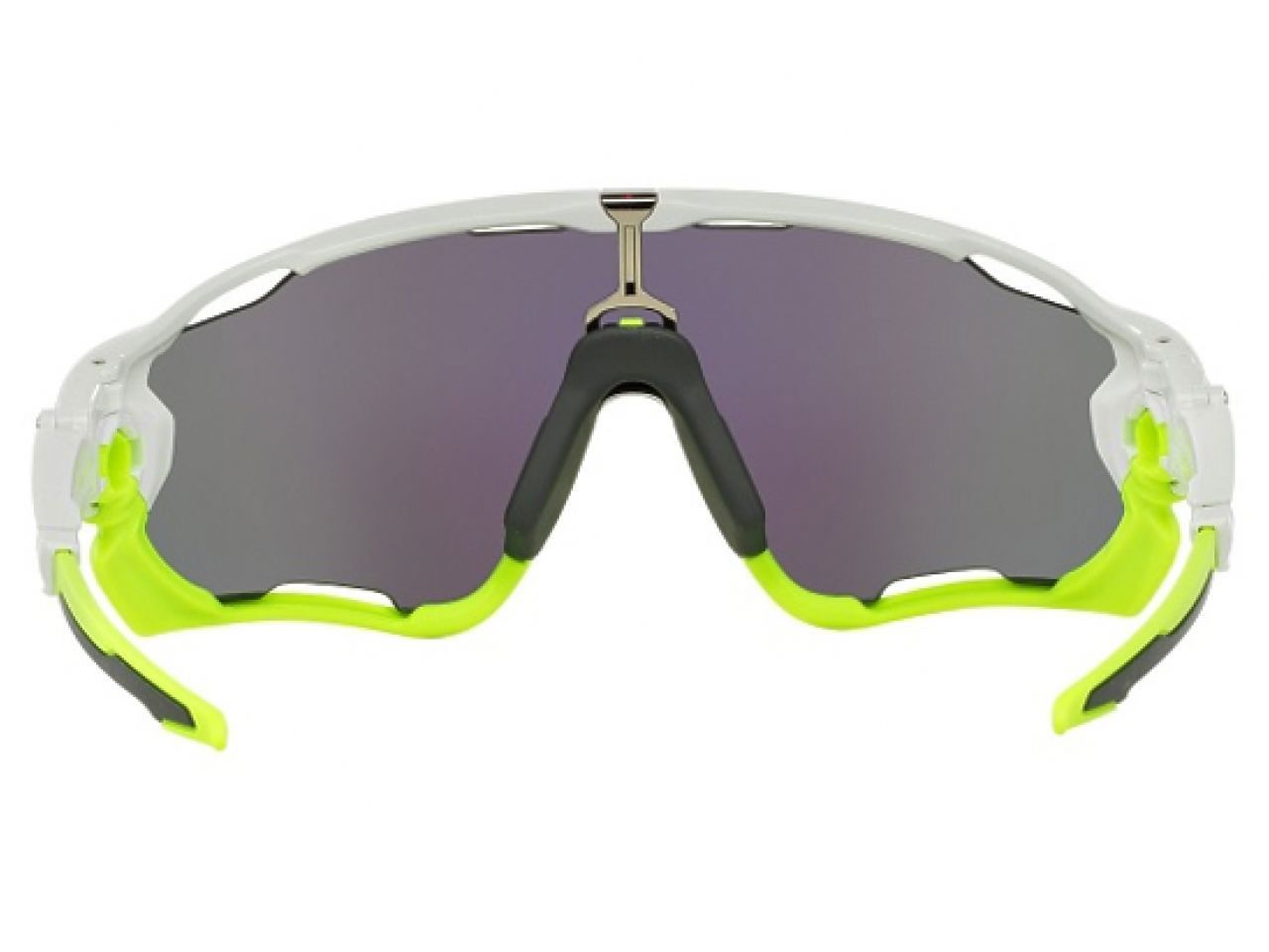 Oakley Jawbreaker Pol White w/ Jade Iridium
