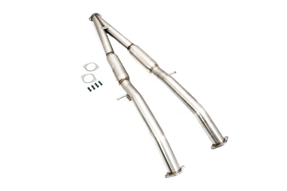 Megan Racing Infiniti Q50 2016+ (3.0 Twin Turbo) AWD/RWD (EXC Non-Turbo) Exhaust System - MR-CBS-IQ14X-R + MR-CBS-IQ14X-M