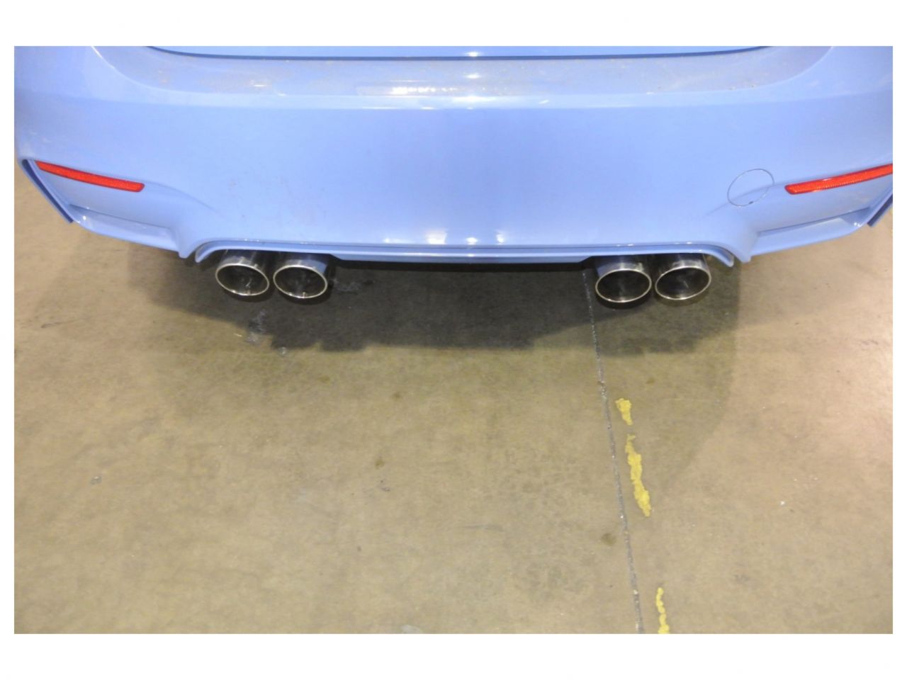 Megan Axle Back Exhaust Bmw M4 F82 2015+ Stainless Tips