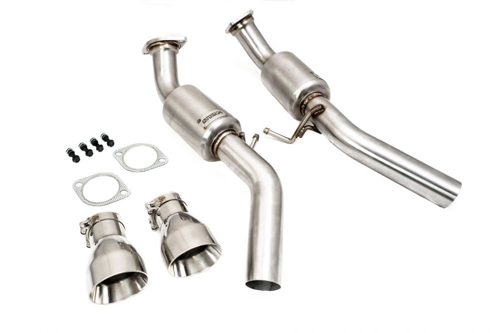 Megan Racing Infiniti Q50 2016+ (3.0 Twin Turbo) AWD/RWD (EXC Non-Turbo) Exhaust System - MR-CBS-IQ14X-R + MR-CBS-IQ14X-M