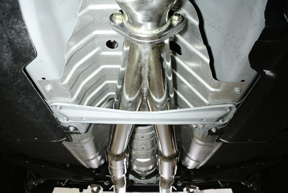 Megan Racing Infiniti Q50 2016+ (3.0 Twin Turbo) AWD/RWD (EXC Non-Turbo) Exhaust System - MR-CBS-IQ14X-R + MR-CBS-IQ14X-M