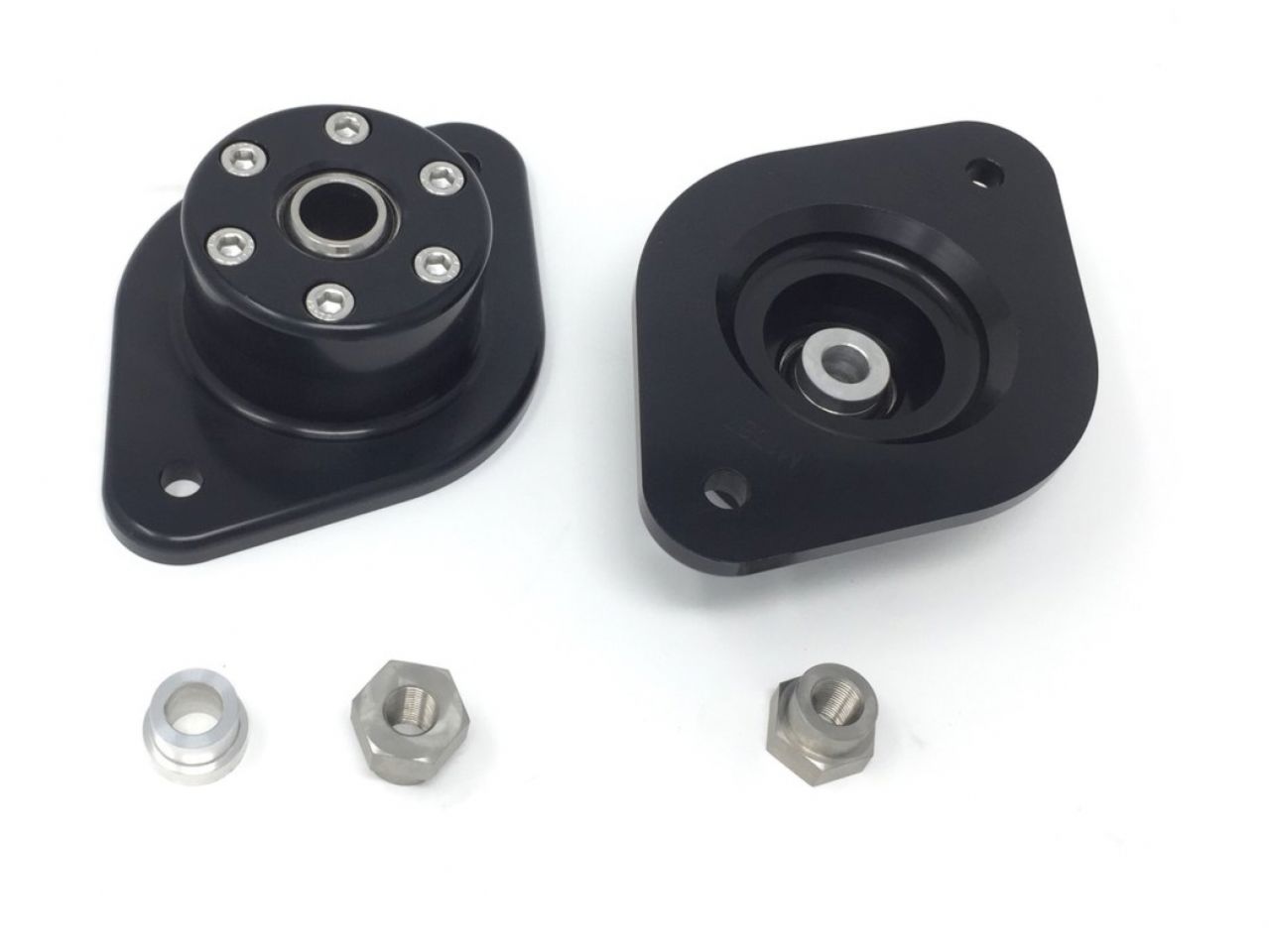 Diftech Shock Upper Mounts Rear Extended Suspension Top Hats Nissan 350Z Z33