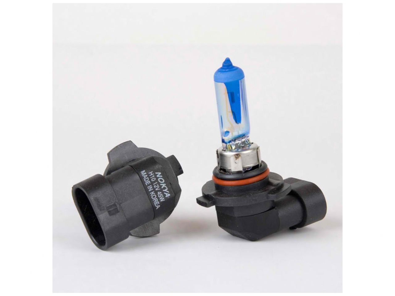 Nokya PRO Halogen Cosmic White 5000K H10 55W Light Bulb Pair
