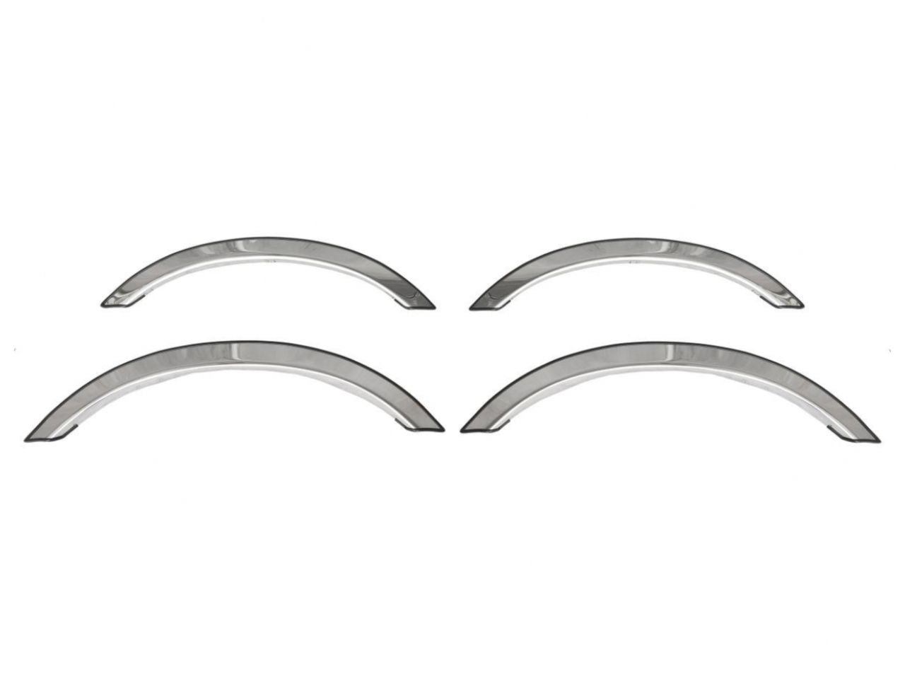 Innovative Creations Inc Stainless Steel Fender Trim, Mercury, 4 Pc 1/2 Fit
