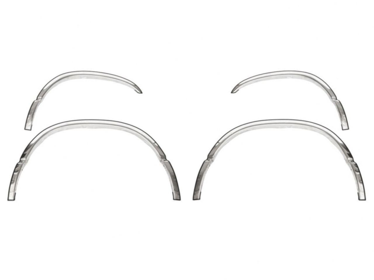 Innovative Creations Inc Stainless Steel Fender Trim 08-2010 Ford Superduty (No Mud Guards) All