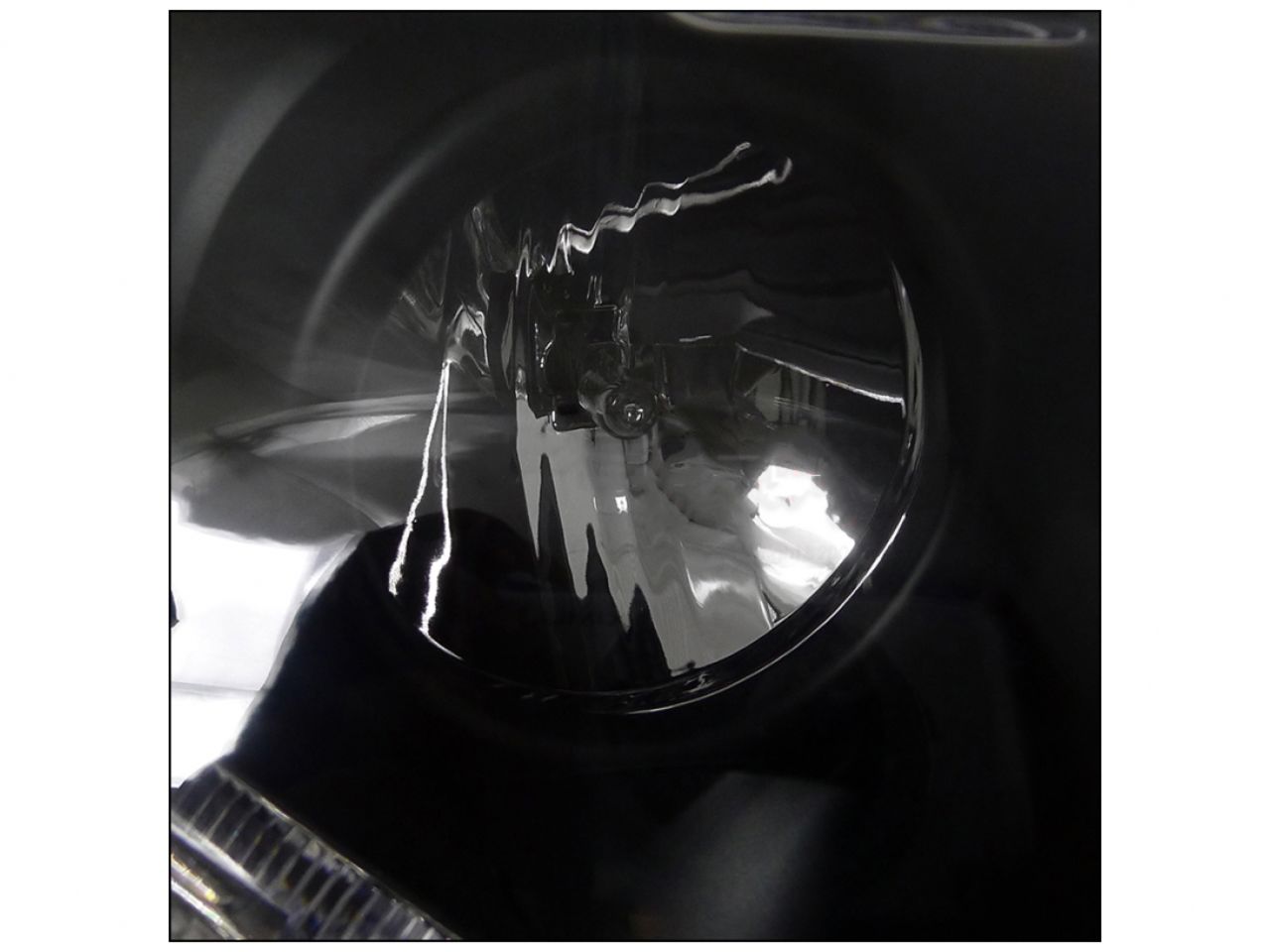 Spec D Tuning Led Projector Headlight Black Housing-(06-09) Honda Civic