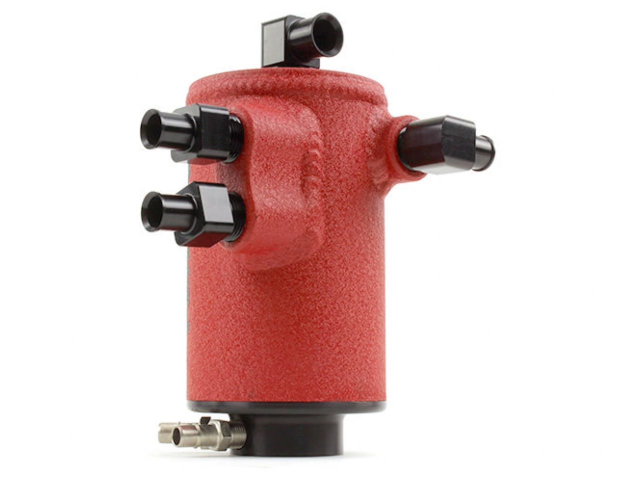 Perrin Performance Air Oil Separator Kit for 15-18 WRX Red Wrinkle Finish