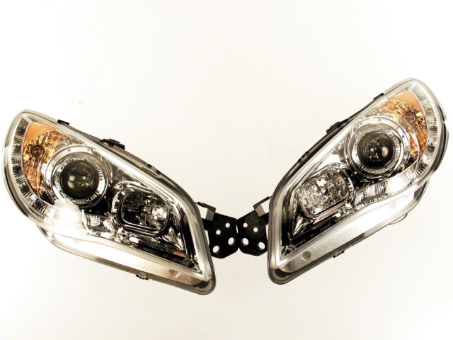Subaru 06-07 WRX Head Lamp Chrome Pair