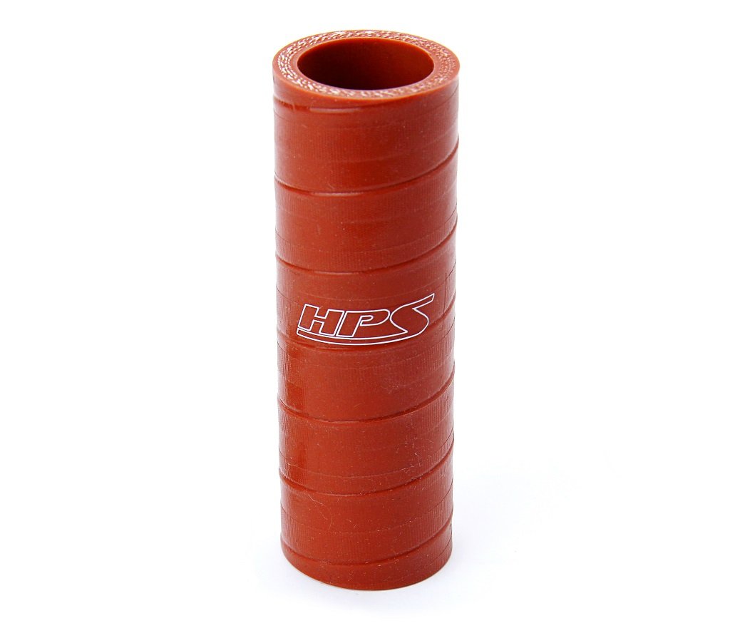 HPS 1-1/4" ID, 4" Length, Silicone Straight Coupler Hose, Ultra High Temp 4-ply Aramid Reinforced, Max. Temperature: 500F, 32mm ID