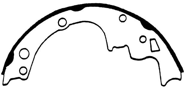 Porterfield Brake Shoes for 2003 CHEVROLET S-10 PICKUP 2WD