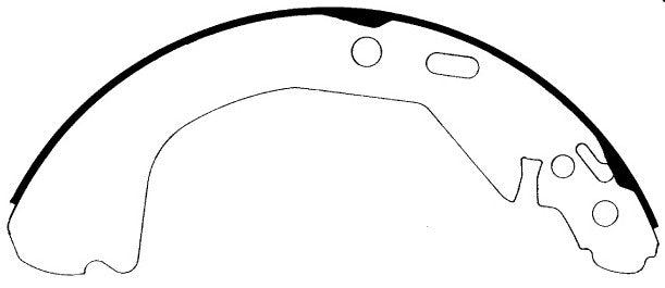 Porterfield Brake Shoes for 2005 CHEVROLET MALIBU Old Body Classic Sedan 2.2L