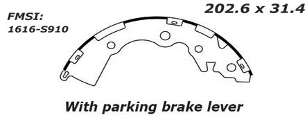Porterfield Brake Shoes for 2008 KIA RIO R/drums