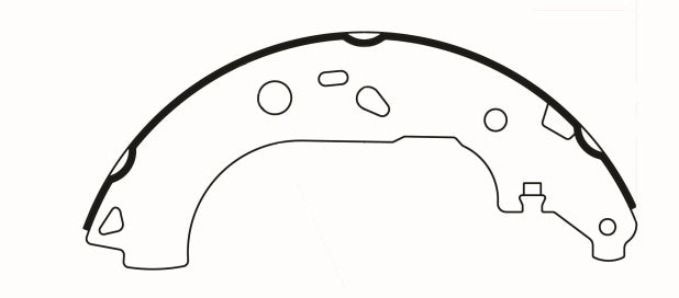 Porterfield Brake Shoes for 2011 FORD TRANSIT CONNECT