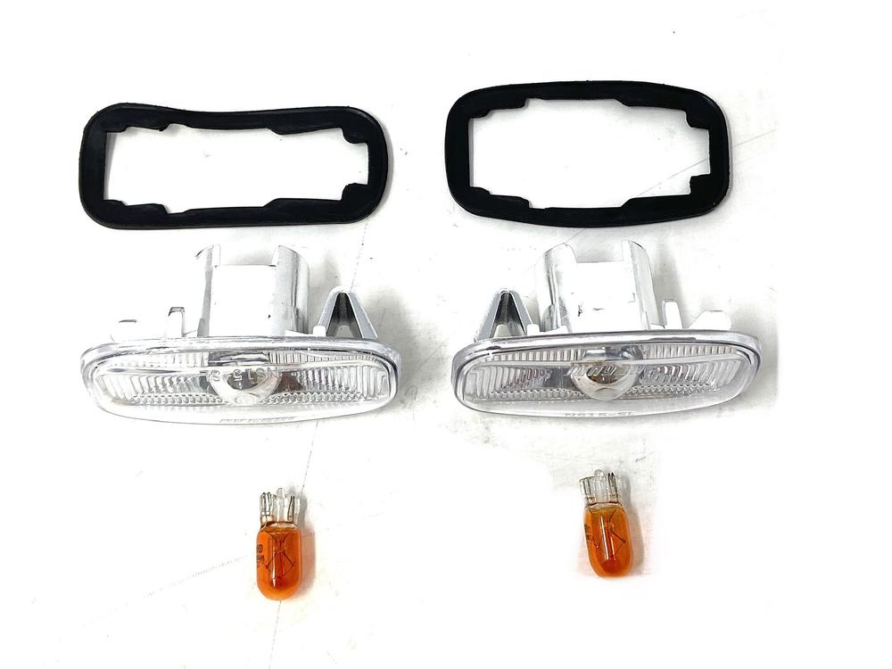 Gent5 Nissan S15 Silvia 99-02 Side Markers with Crystal Clear Lens