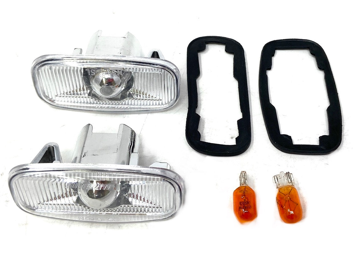 Side Markers for Nissan S15 Silvia 99-02 Crystal Lens