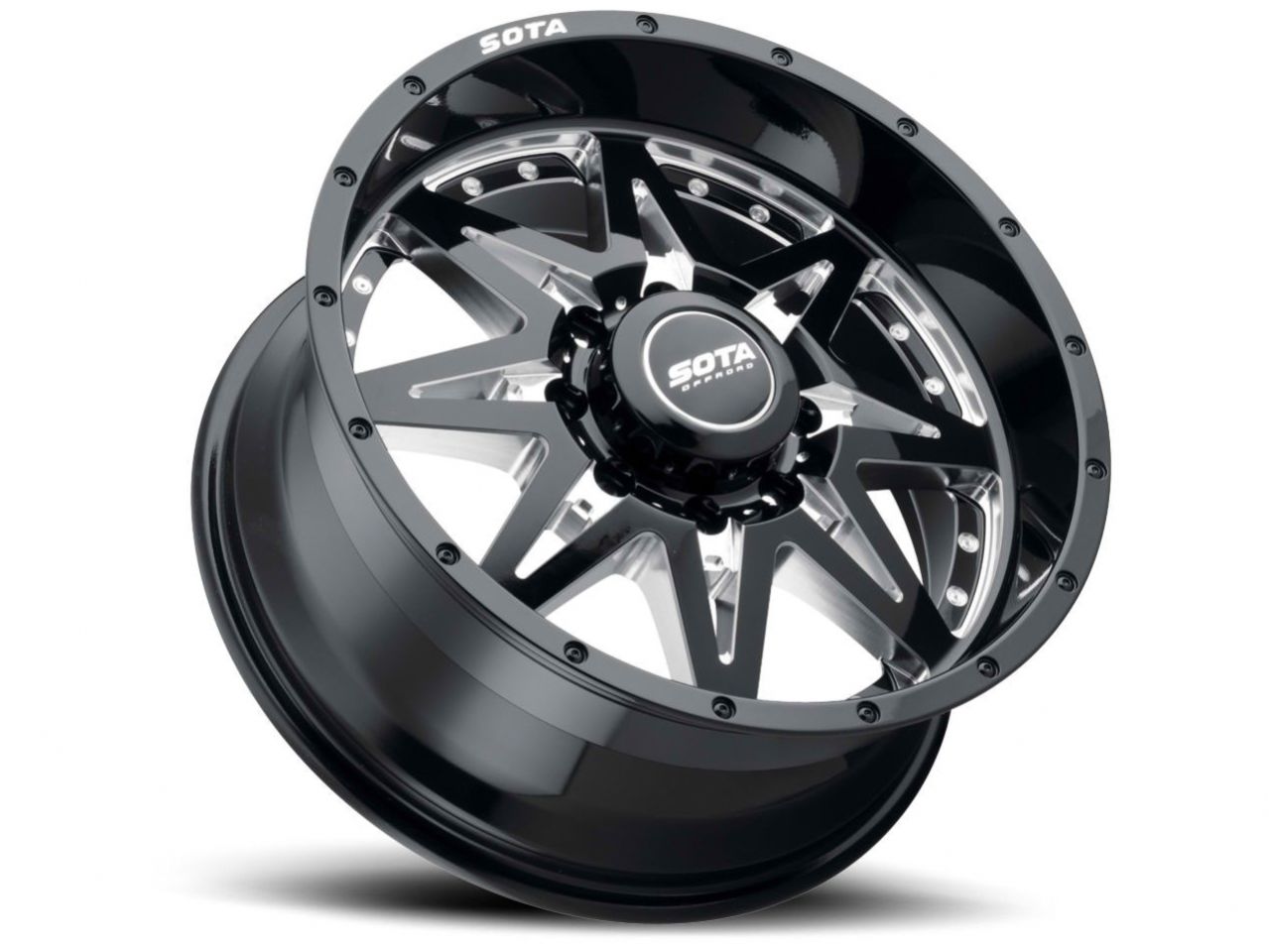 SOTA DRAEGER 8 Lug 20x10 8x180 -19mm Death Metal
