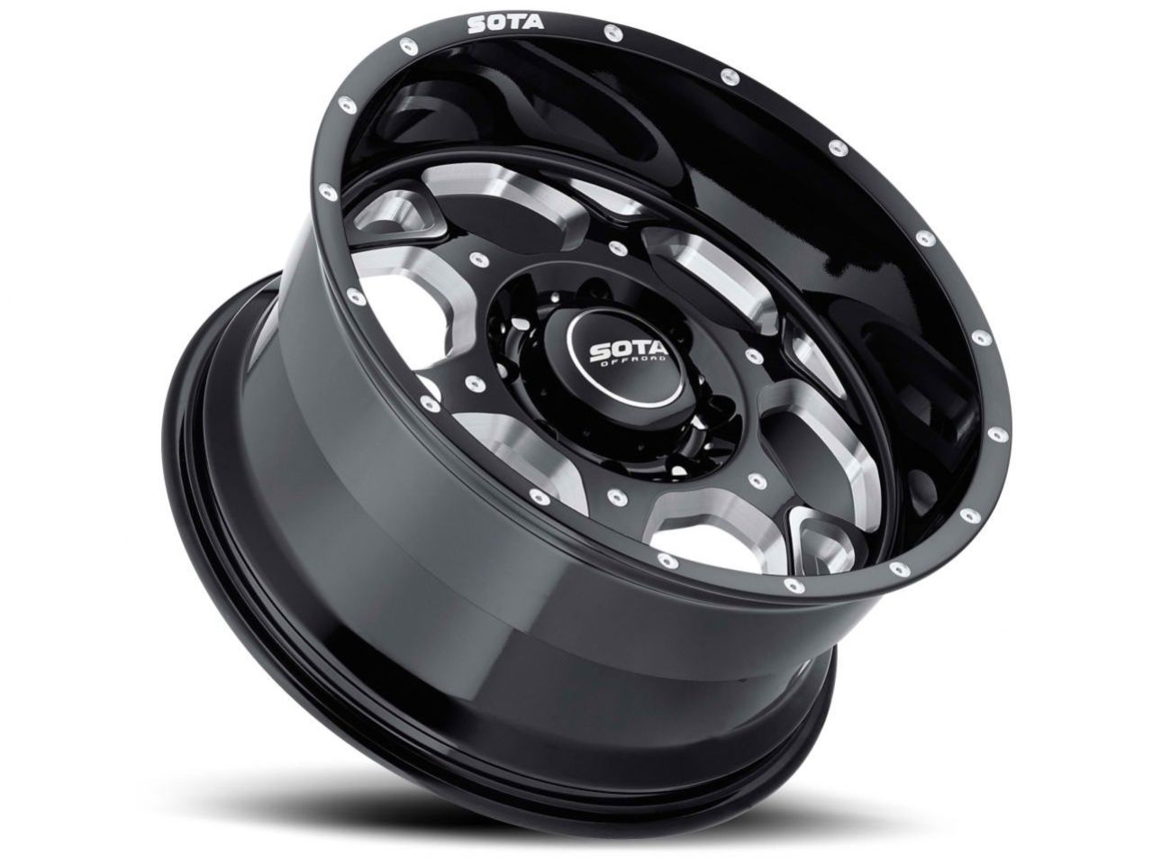 SOTA S.K.U.L. 20x9 5x150 0mm Death Metal (Black Milled)