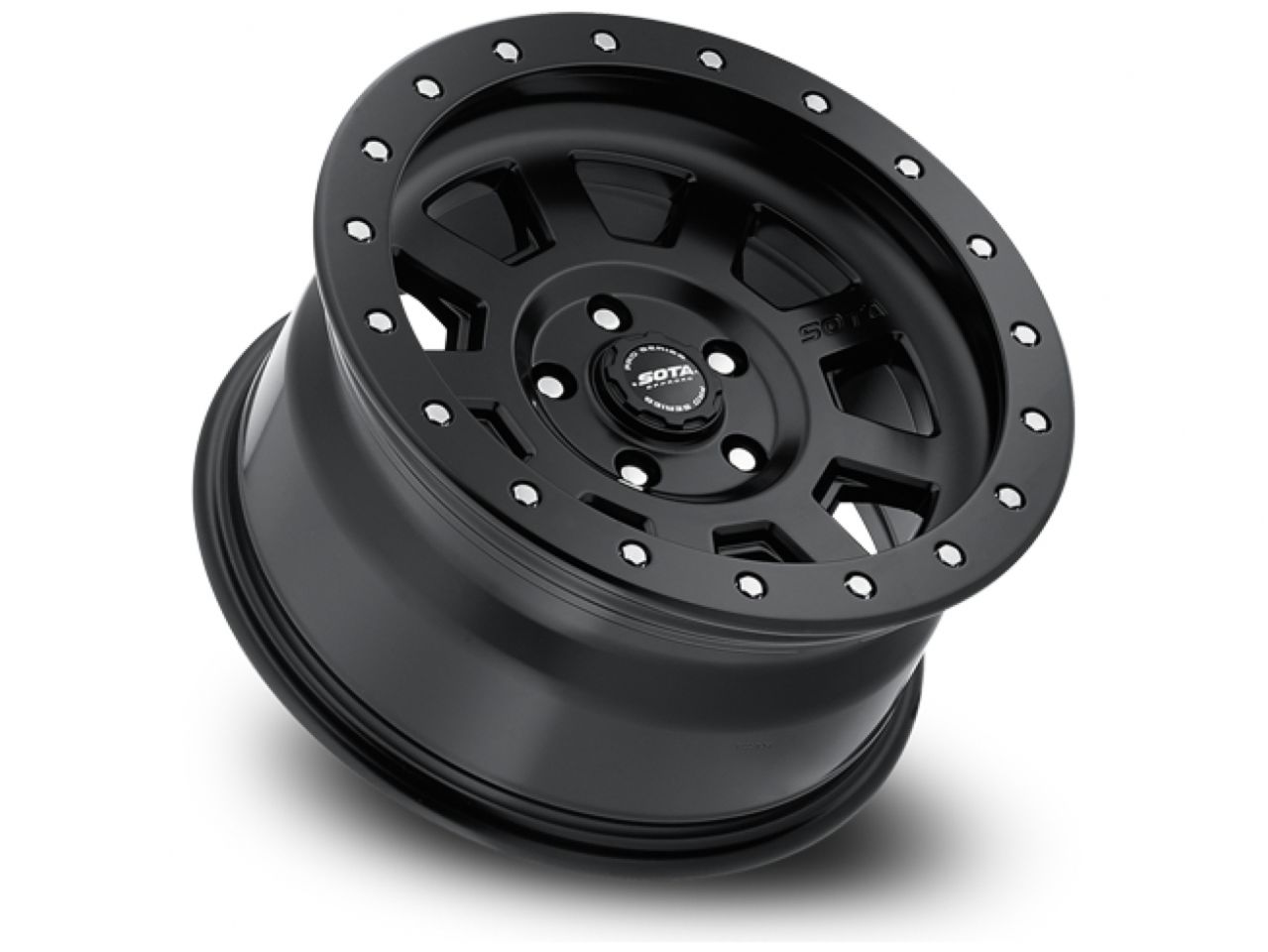 SOTA S.S.D. 17x8.5 5x4.5 -6mm Stealth Black (Satin Black)
