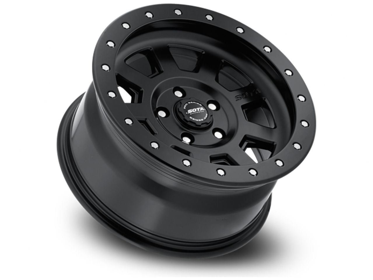 SOTA D.R.T. 17x8.5 5x5 -6mm Stealth Black (Satin Black)