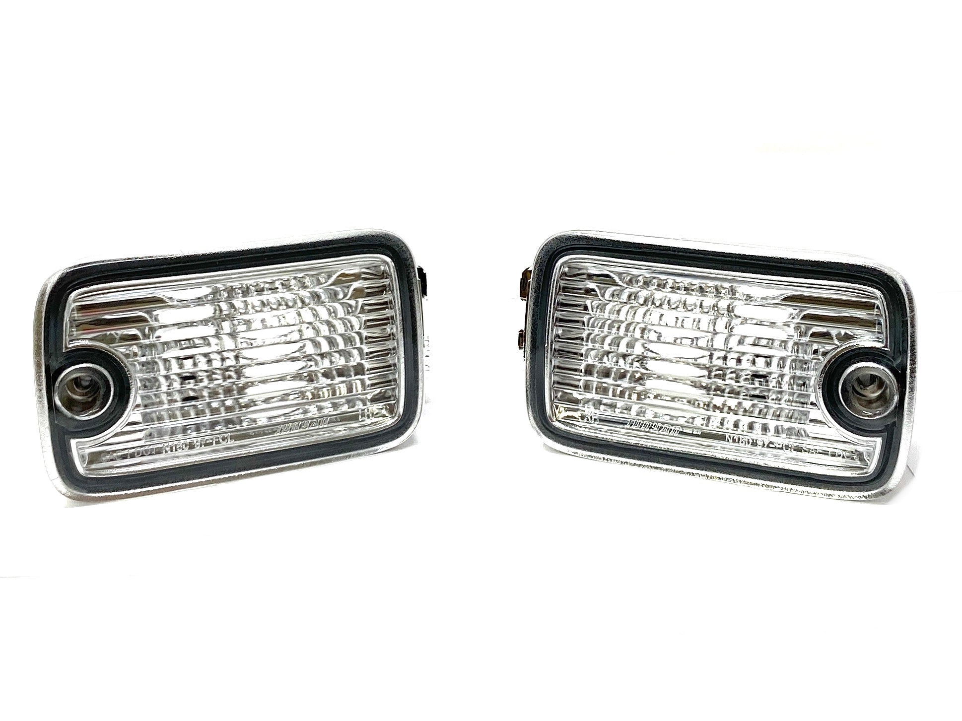Front Clear Bumper LED Dual Position Lights S13 180SX Type X
