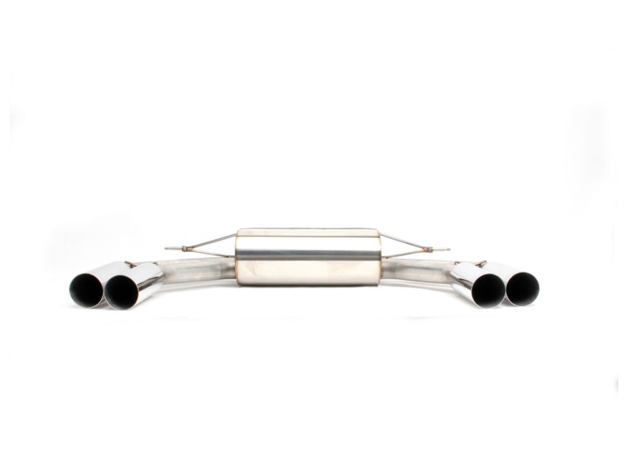 Dinan Free Flow Exhaust System With Polished Tips For The Audi S3