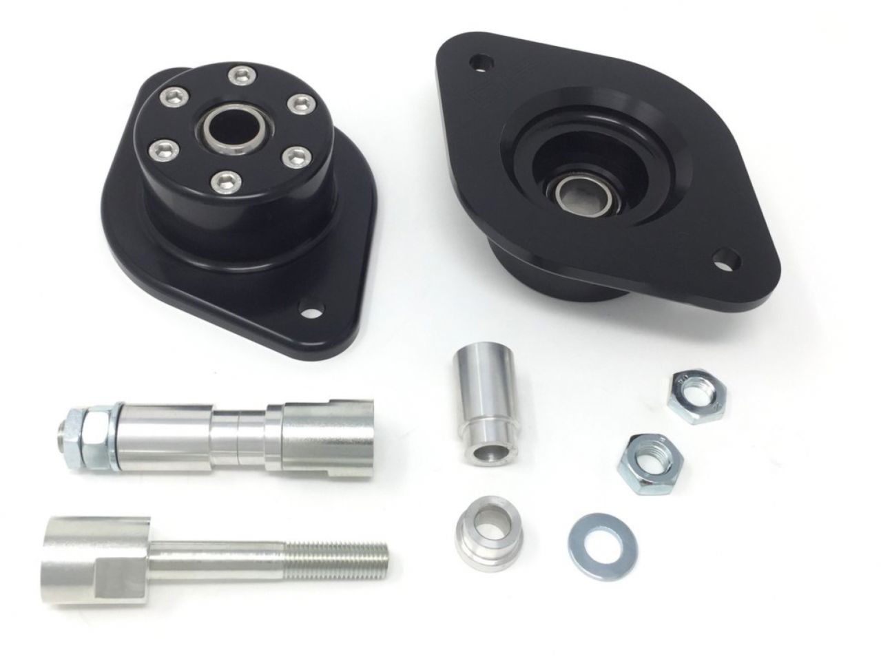 Diftech Shock Upper Mounts Rear Extended Suspension Top Hats Nissan 350Z Z33