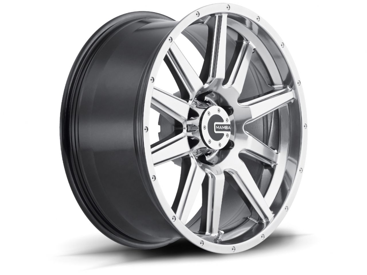 Mamba M15 20x9 6X139.7 ET12 Bright Satin