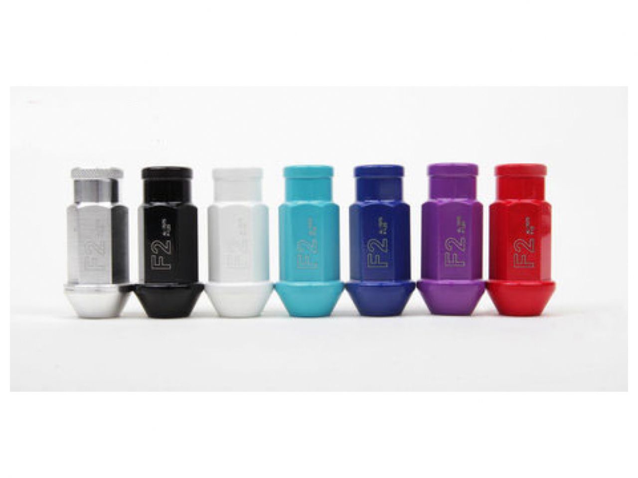 Function & Form Lug Nuts, Size: 1.5, Red