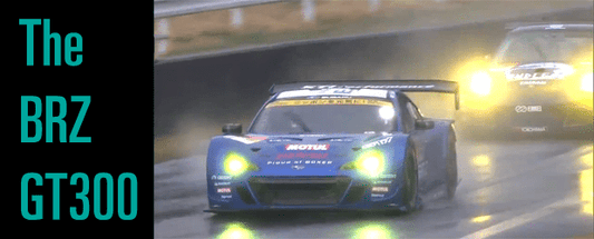 The BRZ GT300 Shredding Tarmac