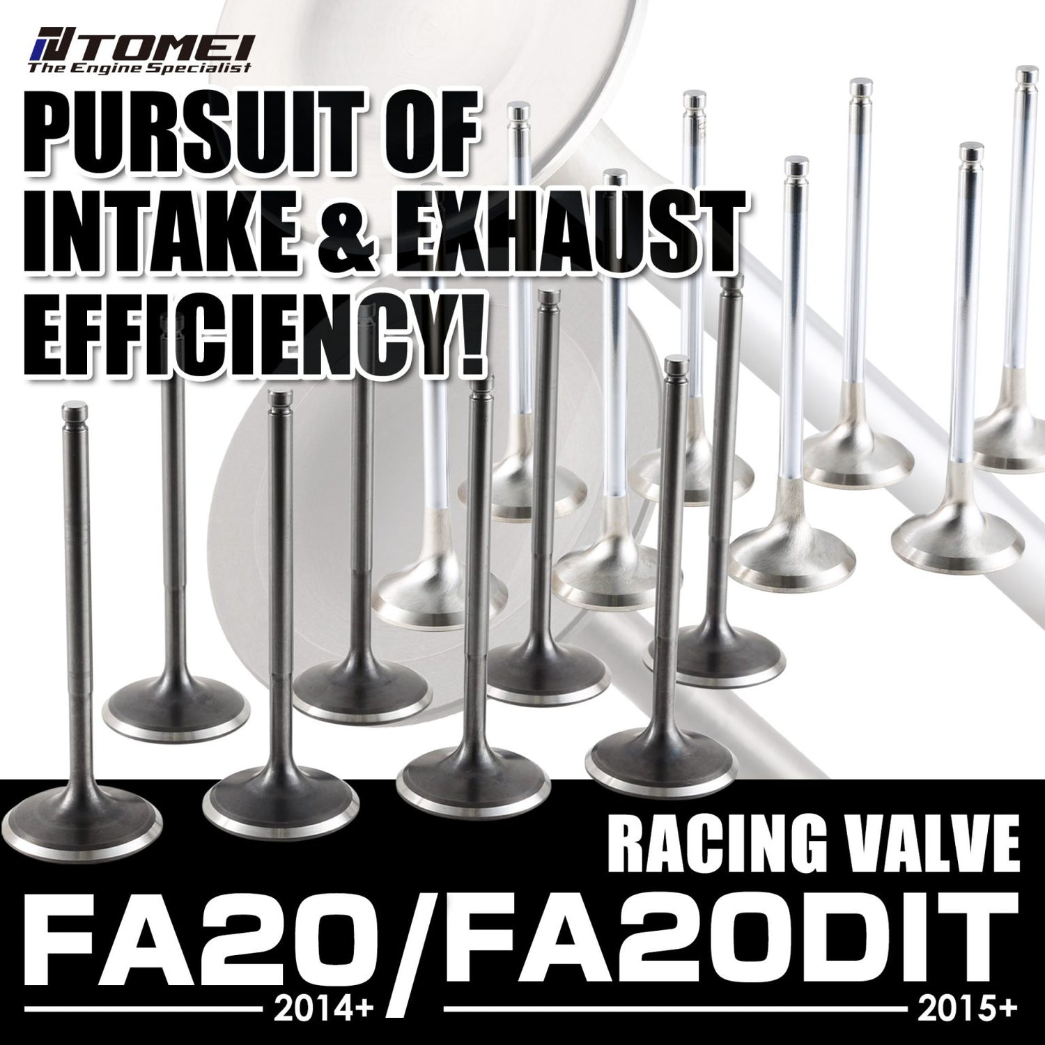 FA20/FA20DIT RACING VALVES