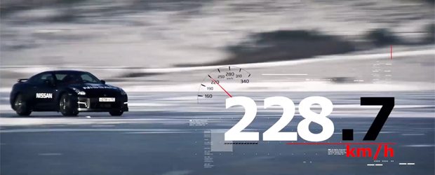 Godzilla on a Frozen Lake = Epic!